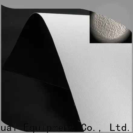 durable front and rear fabric design for motorized projection screen1 1