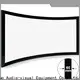 XY Screens slim curved home theater screen factory price for movies 1