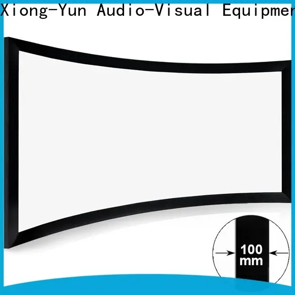 curved curved projector screen diy from China for theater 1