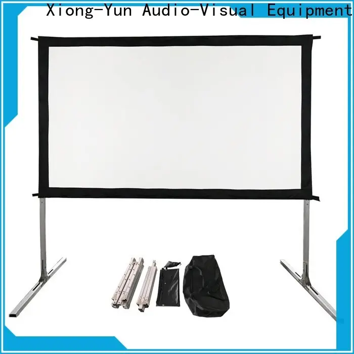 retractable outdoor projector screen supplier for outdoor 1