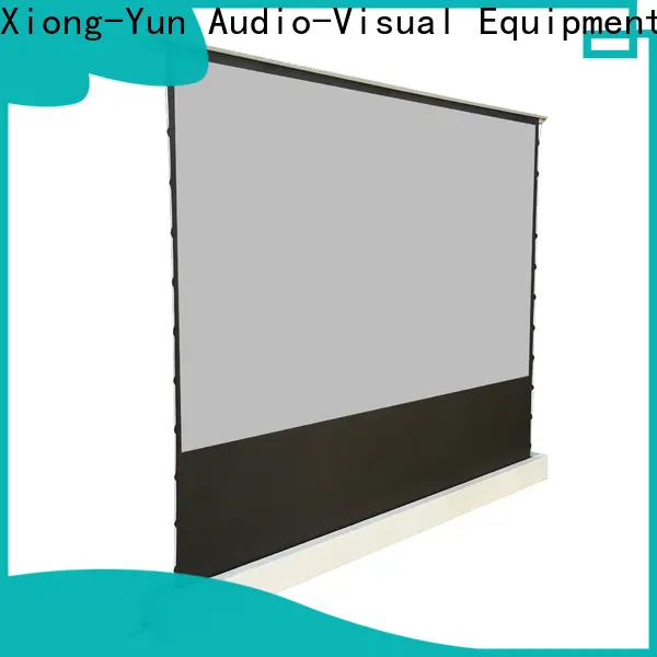 rising pull up projector screen with good price for indoors 1