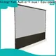 rising pull up projector screen with good price for indoors 1