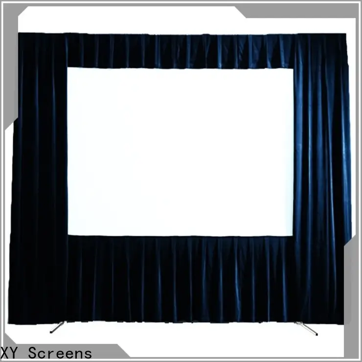 XY Screens outdoor retractable projector screen wholesale for public 1