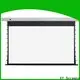 light rejecting tab tensioned projector screen personalized for indoors 1