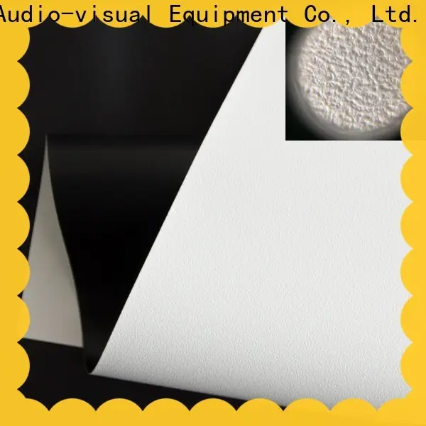 XY Screens front and rear fabric inquire now for thin frame projector screen 1