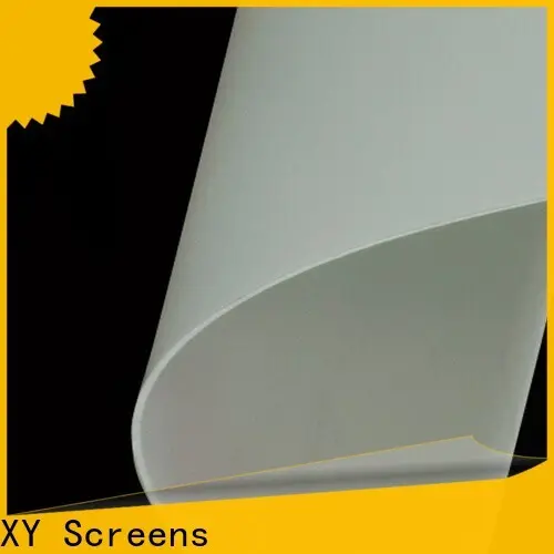 XY Screens projector screen fabric with good price for thin frame projector screen 1