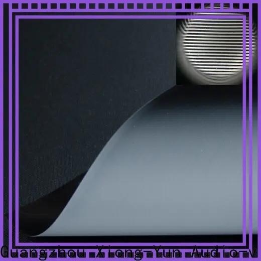 XY Screens standard projector cloth customized for fixed frame projection screen 1