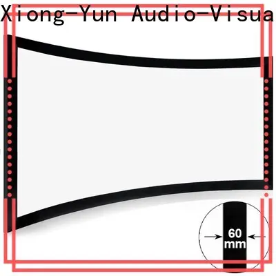 XY Screens mini curved home theater screen supplier for movies 1