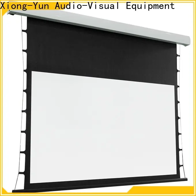XY Screens tab tensioned projector screen supplier for living room 1
