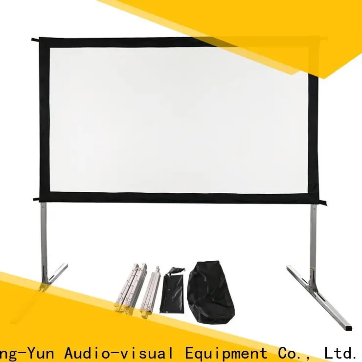 XY Screens outdoor movie projector personalized 1
