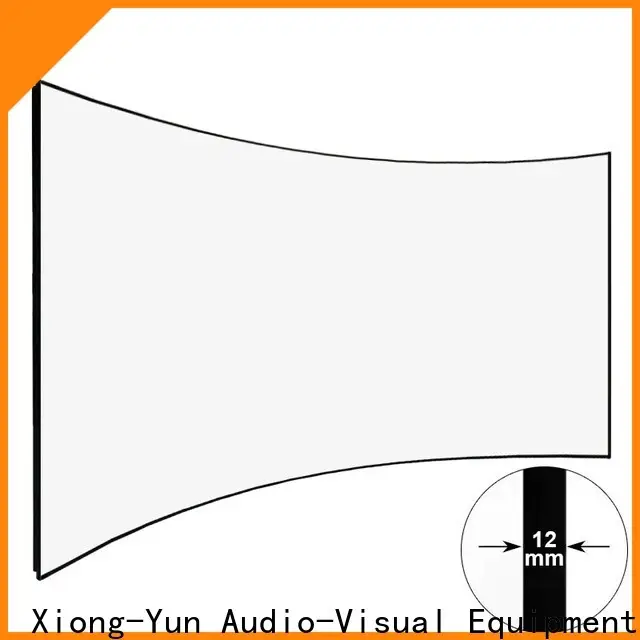 XY Screens curved home theater screen wholesale for movies 1