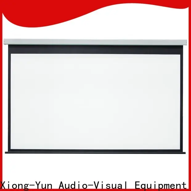 XY Screens intelligent motorized projector screen supplier for rooms1 1
