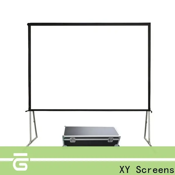 stable outdoor pull down projector screen wholesale for public 1