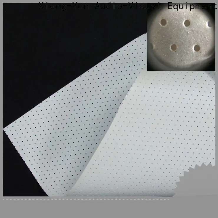 perforating Acoustically Transparent Fabrics from China for projector screen 1