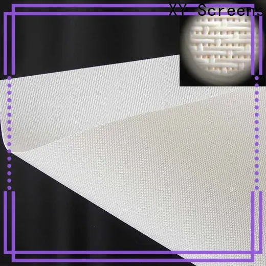 XY Screens acoustic projector screen from China for thin frame projector screen 1