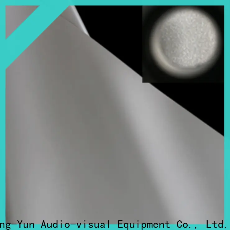 XY Screens metallic projector screen fabric china design for projector screen 1