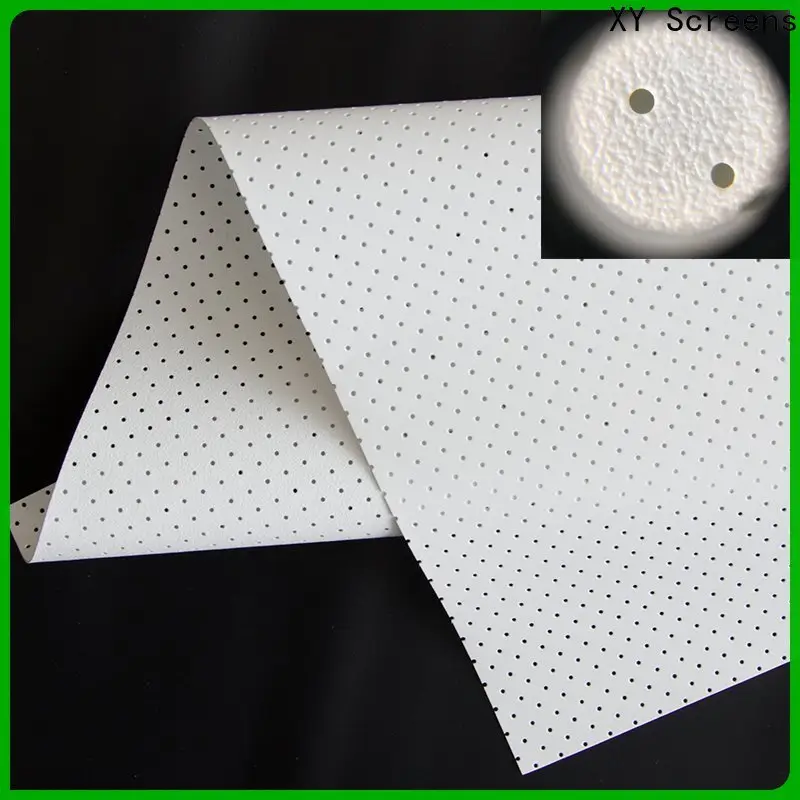 acoustically acoustically transparent screen series for fixed frame projection screen 1