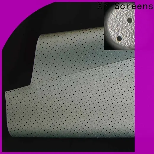 XY Screens acoustically acoustically transparent screen fabric from China for fixed frame projection screen 1