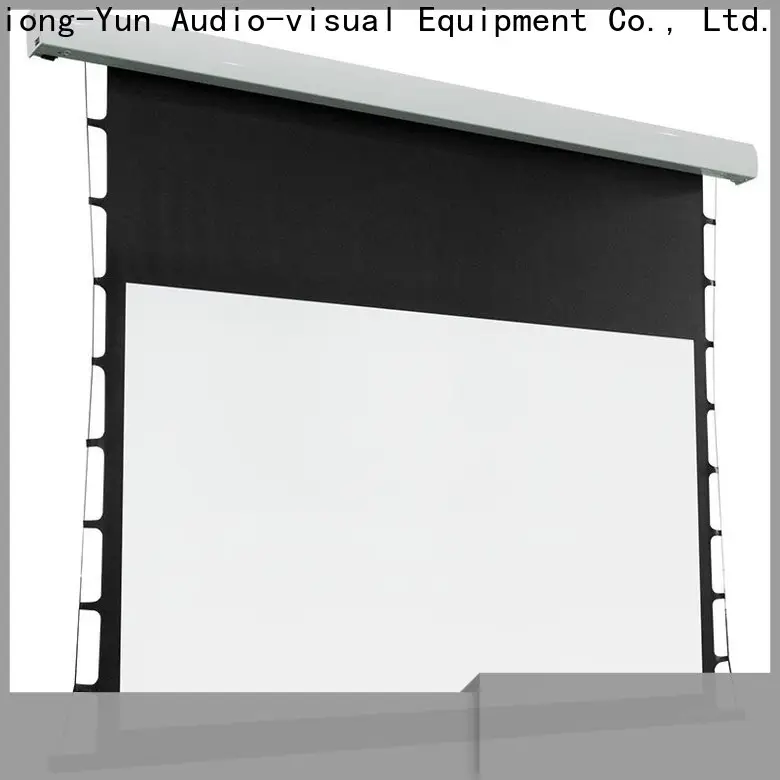 XY Screens intelligent electric projector screen factory price for rooms 1