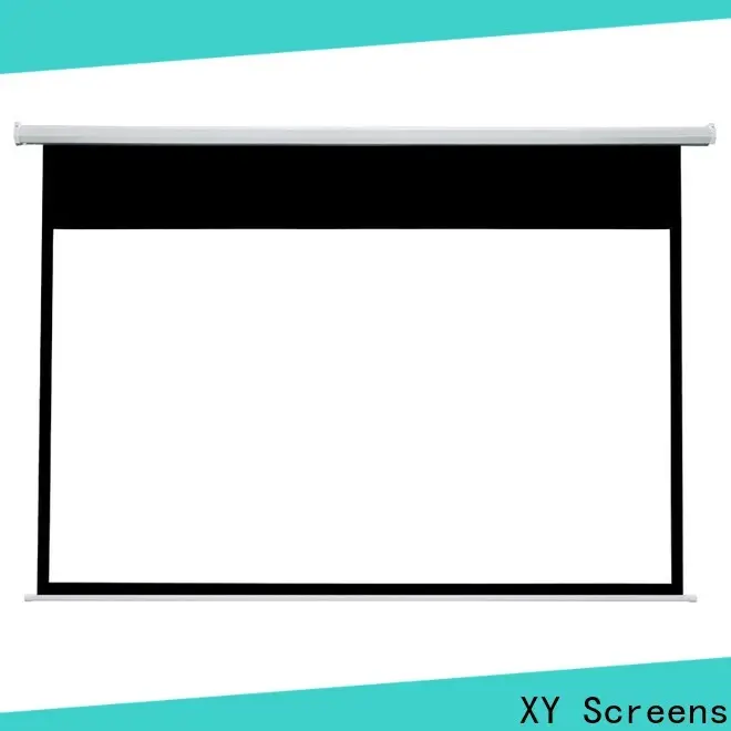 curved Motorized Projection Screen wholesale for indoors1 1