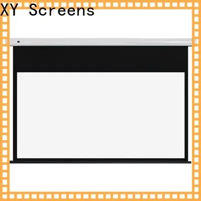 XY Screens durable electric projector screen factory price for indoors 1