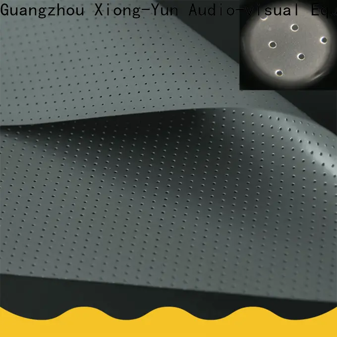 XY Screens movie screen material from China for fixed frame projection screen 1