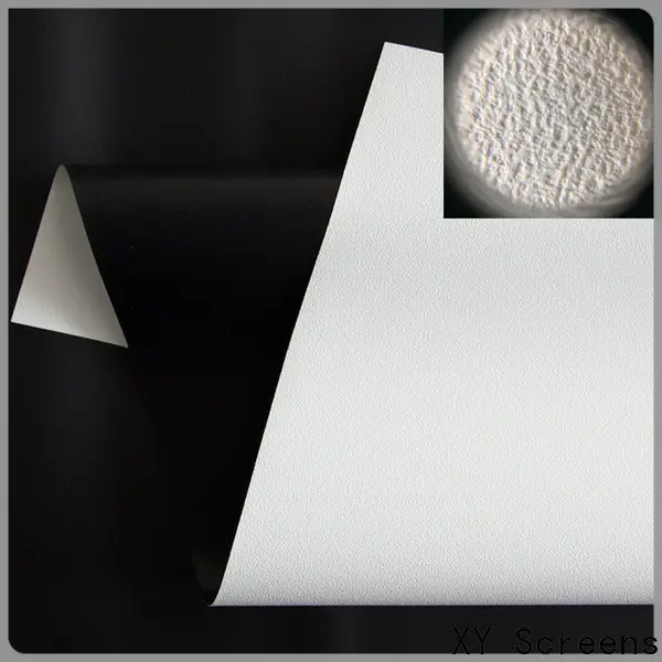 professional front fabrics with good price for motorized projection screen1 1