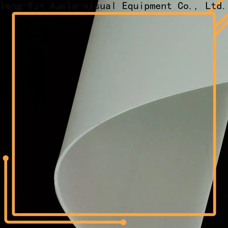 acoustically Rear Fabrics with good price for motorized projection screen 1