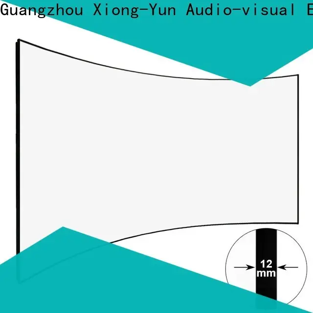 XY Screens curved projector screen factory price for ktv1 1
