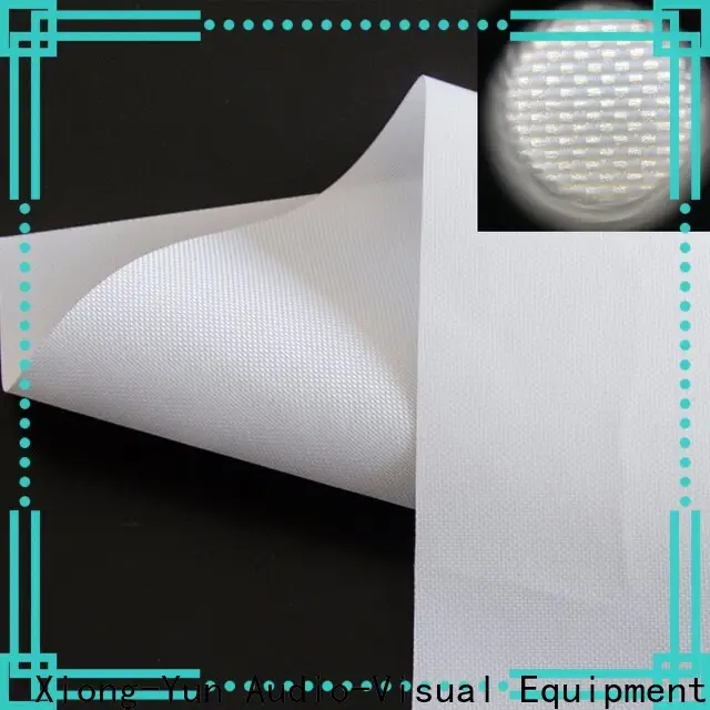 XY Screens flexible rear projection fabric with good price for projector screen 1
