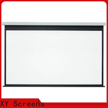 XY Screens motorized projector screen factory price for home1 1