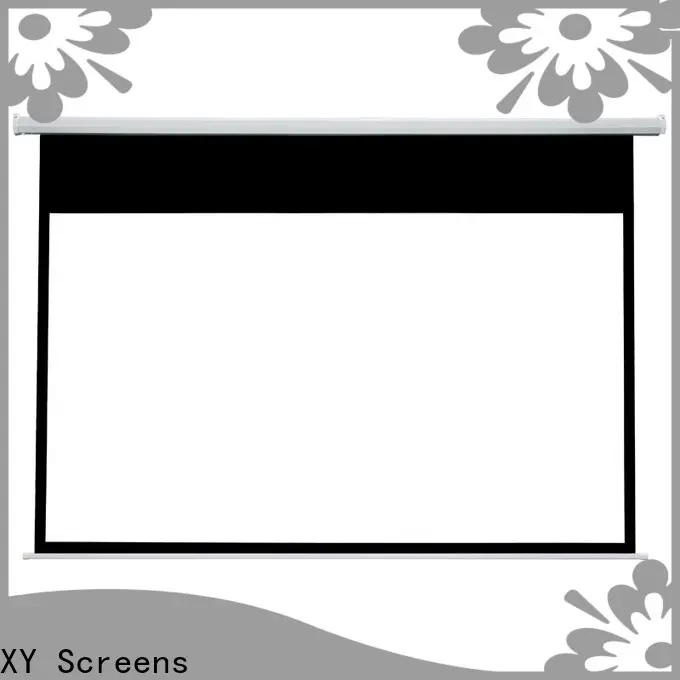 XY Screens Motorized Projection Screen supplier for rooms1 1