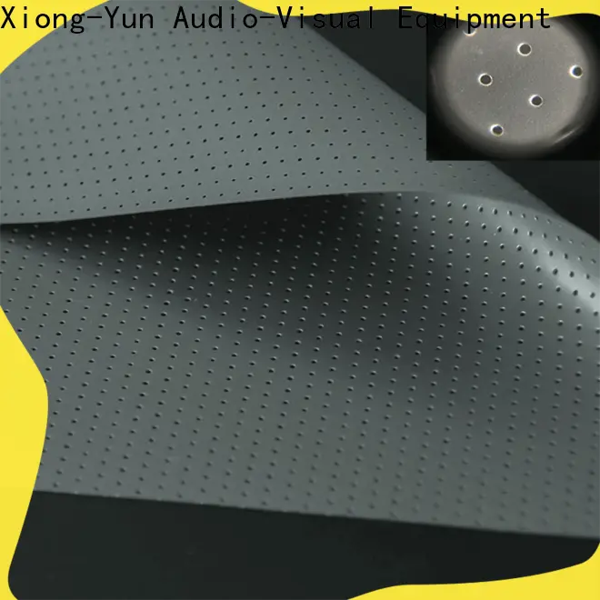 XY Screens front and rear fabric from China for projector screen 1