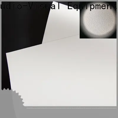 XY Screens metallic front and rear fabric design for projector screen 1
