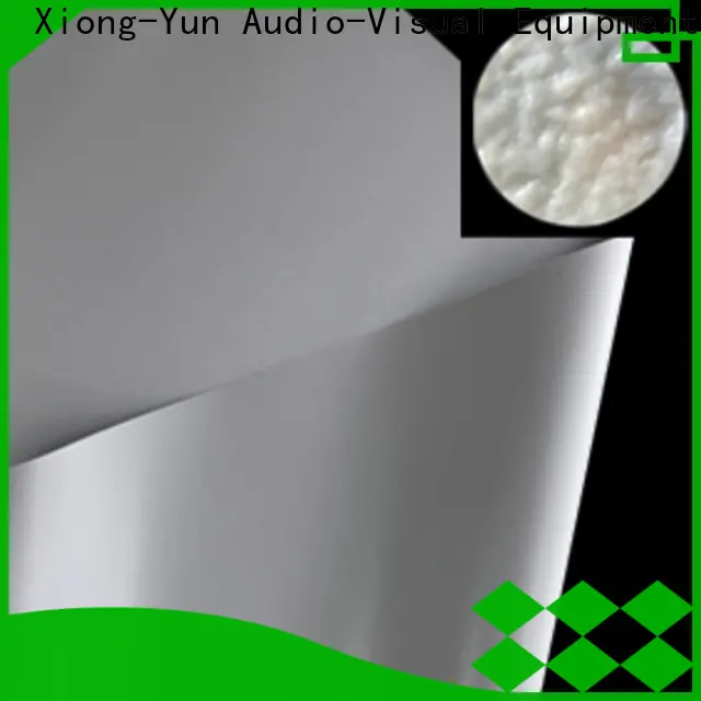 professional front and rear fabric design for motorized projection screen1 1