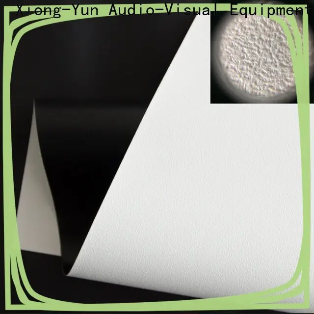 XY Screens flexible projector fabric factory for thin frame projector screen 1