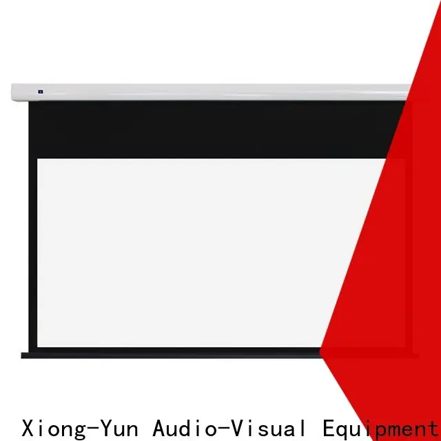 XY Screens Motorized Projection Screen factory for living room 1