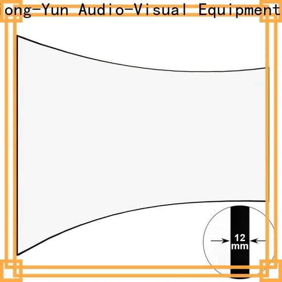 XY Screens curved home theater screen wholesale for ktv 1