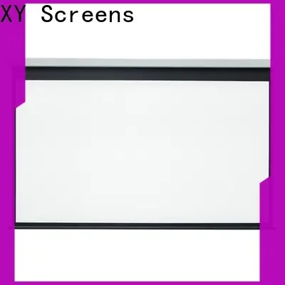 XY Screens Home theater projection screen factory price for rooms4 1