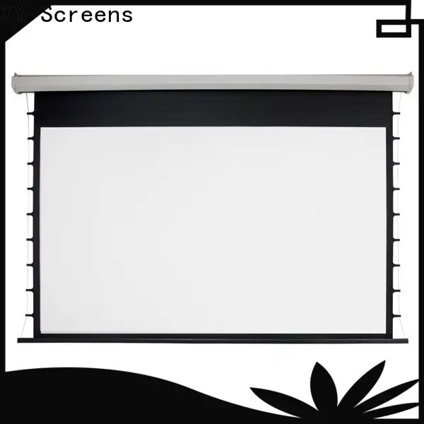 retractable motorized projector screen personalized for indoors1 1