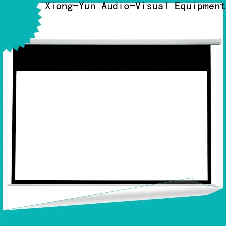XY Screens retractable motorized screens factory price for rooms 1