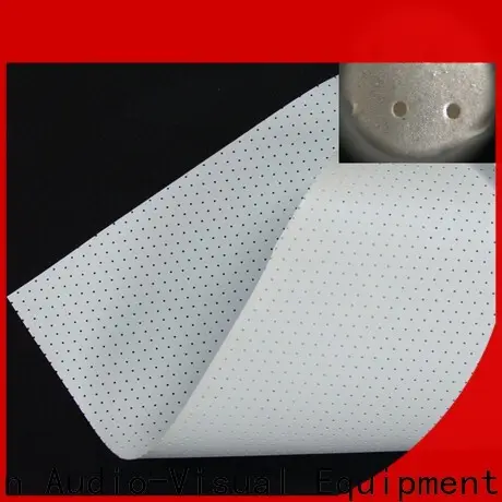 XY Screens acoustic absorbing fabric manufacturer for motorized projection screen1 1
