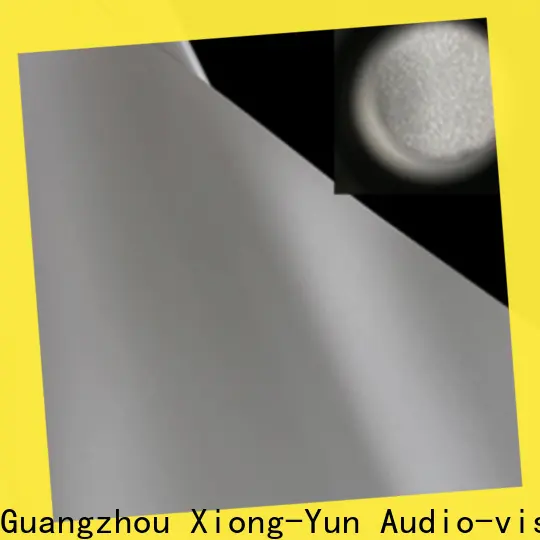 flexible front and rear fabric with good price for fixed frame projection screen 1