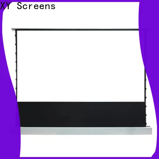 XY Screens floor rising screen with good price for living room 1