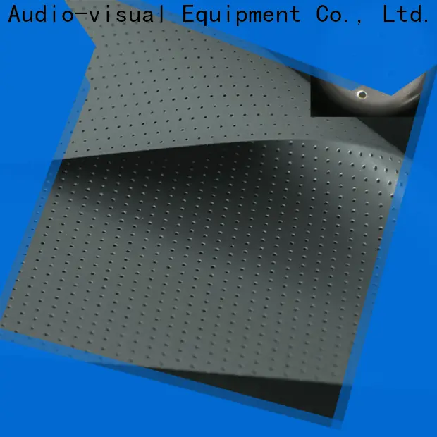 acoustically best acoustically transparent screen customized for fixed frame projection screen 1