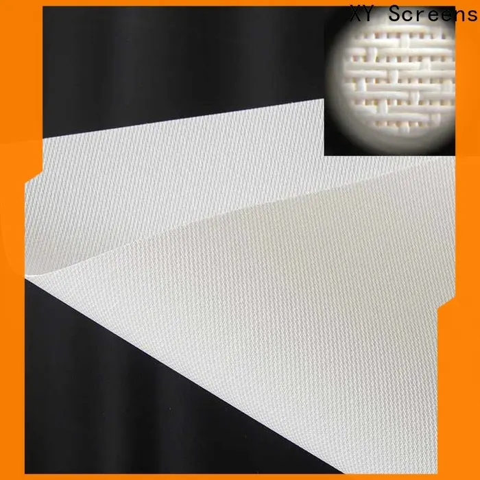 perforating acoustic screen material series for motorized projection screen 1