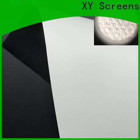 XY Screens durable front fabrics inquire now for fixed frame projection screen 1