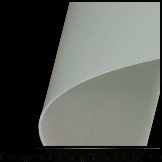 XY Screens transparent projector screen fabric inquire now for thin frame projector screen 1