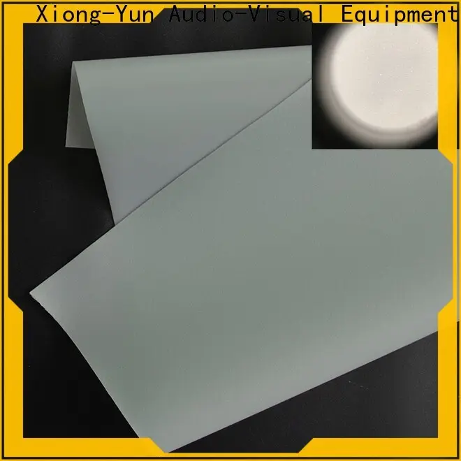 XY Screens acoustically rear projection fabric factory for fixed frame projection screen 1