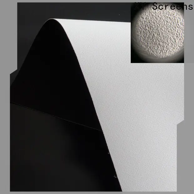 XY Screens front fabrics with good price for fixed frame projection screen1 1